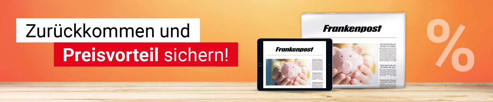 RückkehrerFP - Aboshop Frankenpost - Aboshop Frankenpost