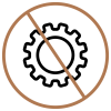 No settings (disabled) gear icon indicating disabled configuration options